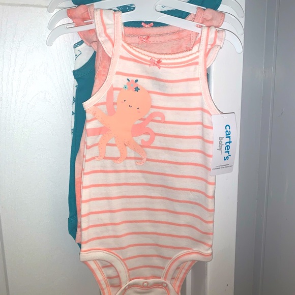 Carter’s Baby OshKosh 5 piece set (onesies) NWT $10 ‼️CLOSET CLEAR OUT‼️ - Picture 1 of 12